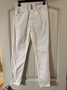 Curve Appeal White Jeans